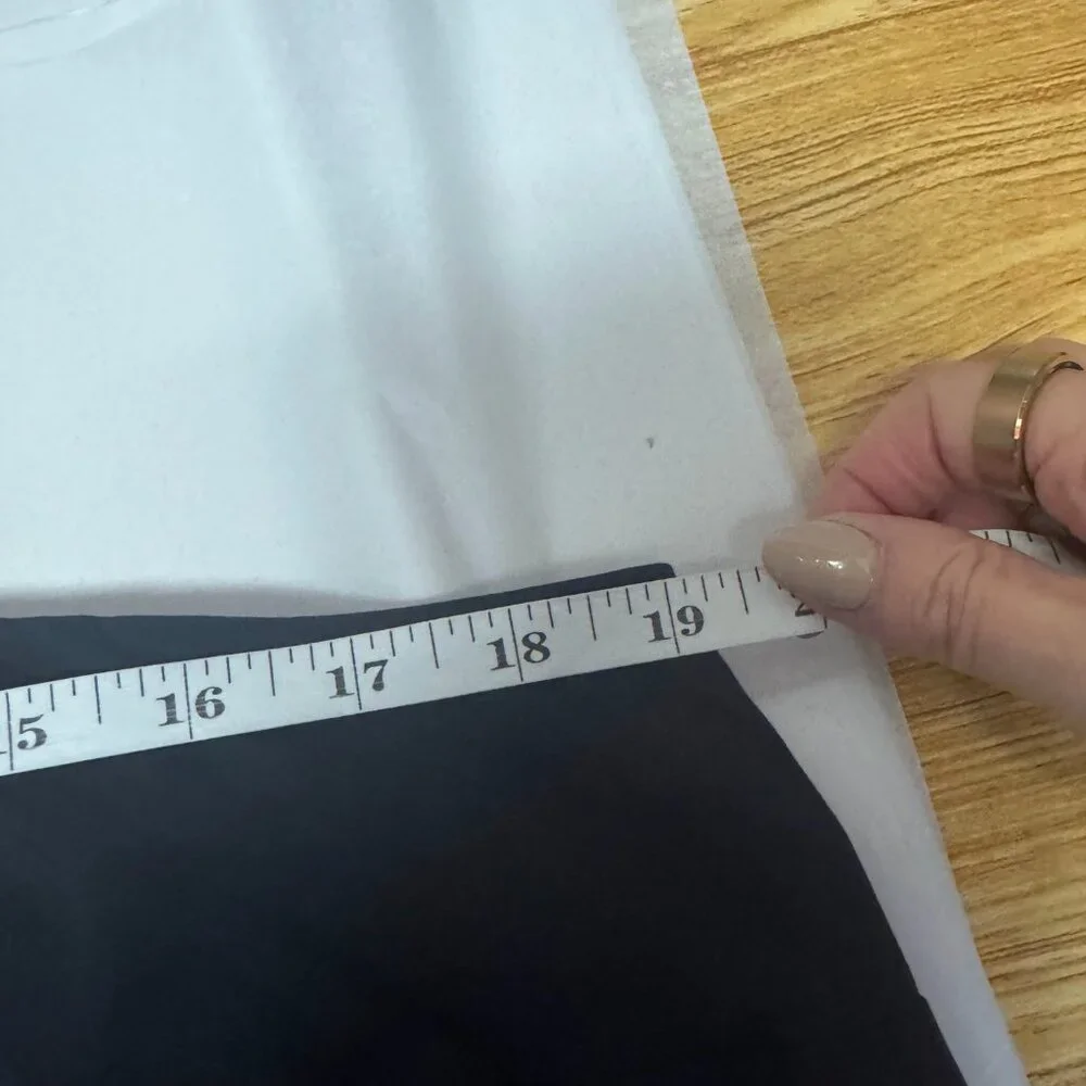 Anthropologie Black Asymmetrical Geometric Neckline Mini Dress - 10P - Picture 11 of 12